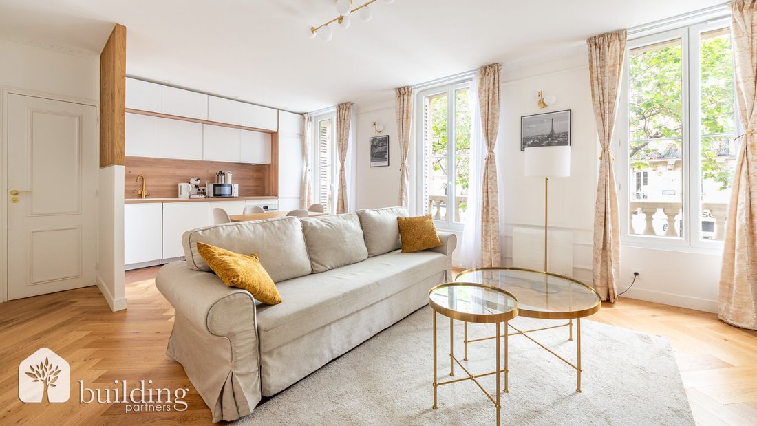 Apartment in Pereire-Malesherbes, Paris 17e Arrondissement, Paris 1 - 18649502