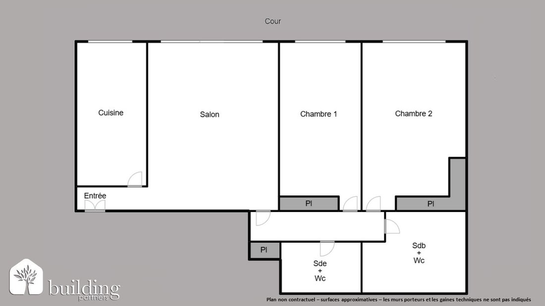 Apartment in Pereire-Malesherbes, Paris 17e Arrondissement, Paris 2 - 18649268