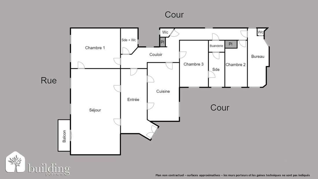Apartment in La Fourche-Guy Môquet, Paris 17e Arrondissement, Paris 2 - 18649255