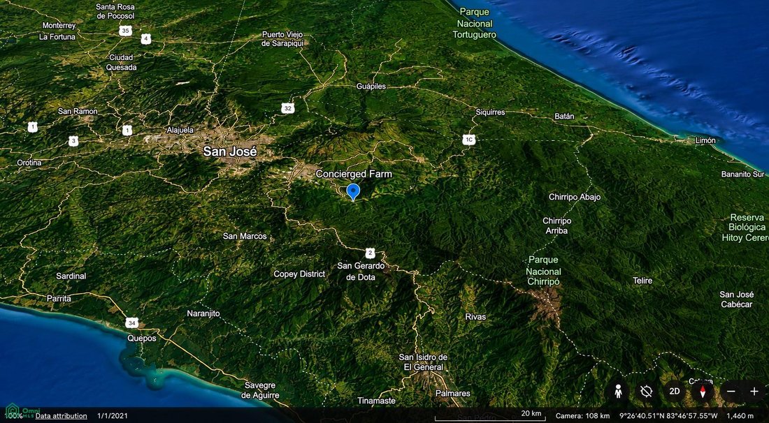 Land in Orosi, Paraíso, Costa Rica 1 - 18640017