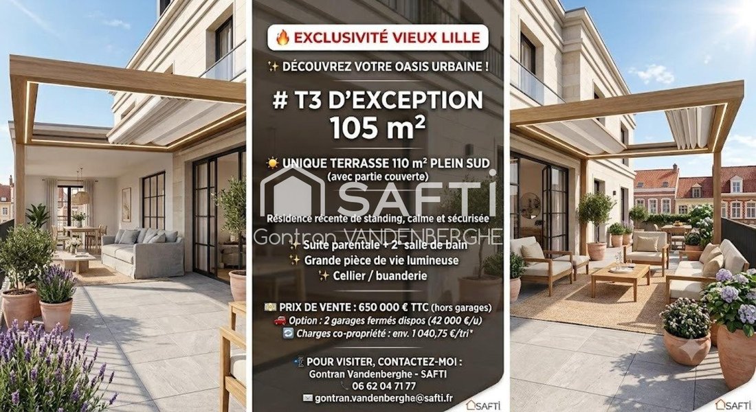 Apartment in Vauban Esquermes, Lille, France 1 - 18632726