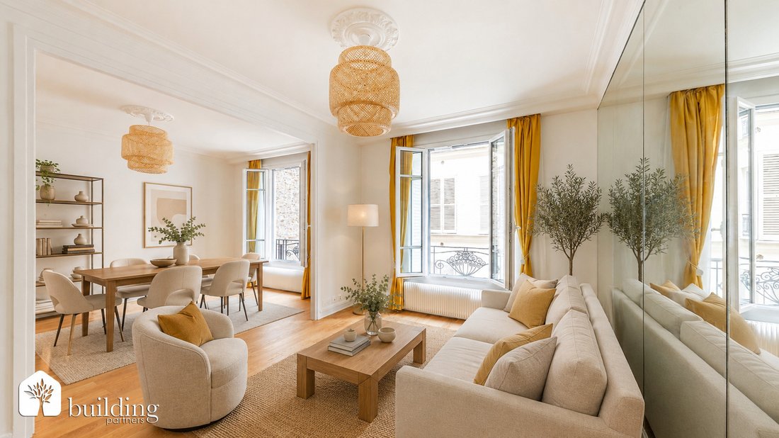 Apartment in Pereire-Malesherbes, Paris 17e Arrondissement, Paris 1 - 18649379