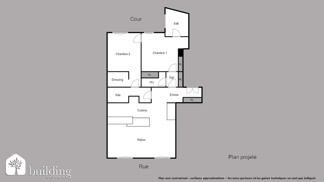Apartment in La Fourche-Guy Môquet, Paris 17e Arrondissement, Paris 3 - 18649428