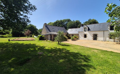 House in Ploneour-Lanvern, Brittany, France 1