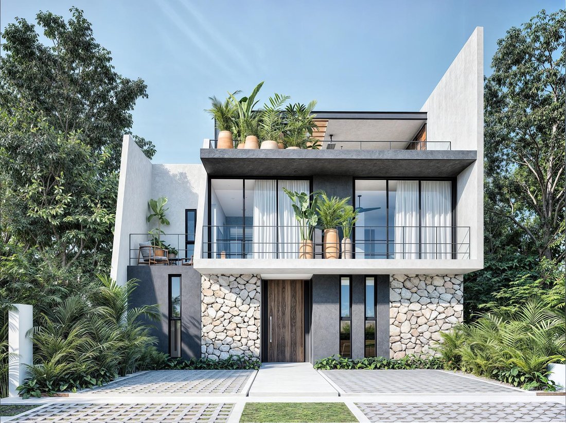 Maison à Playa del Carmen, Quintana Roo, Mexique 1 - 18652630