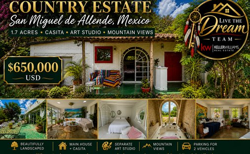 Country House in Orduña de Arriba, Guanajuato, Mexico 1