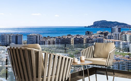 Penthouse in Alanya, Antalya, Turkey 1