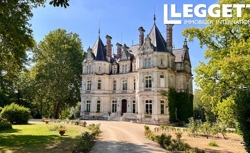 Castle in Jarnac, Nouvelle-Aquitaine, France 1