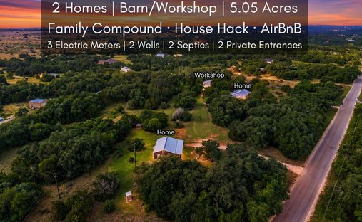 Corps de ferme à Canyon Lake, Texas, États-Unis 1