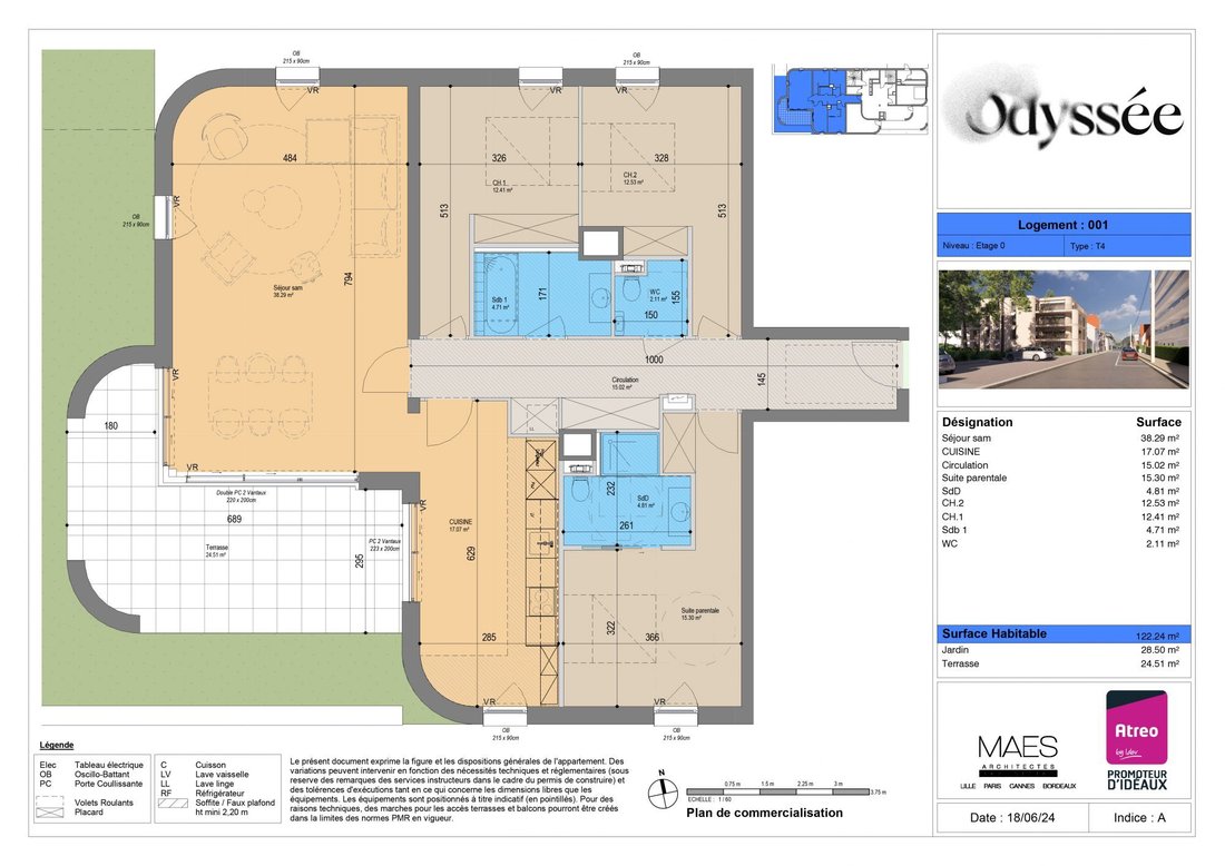 Apartment in Zone Industrielle-Forêt, Le Touquet-Paris-Plage, France 5 - 18665479