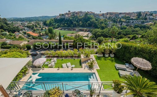 Villa a Bois Fleuri-Chevre d'Or-Saint Philippe, Biot, Francia 1