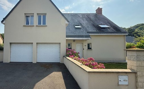 House in Lion-sur-Mer, Normandy, France 1