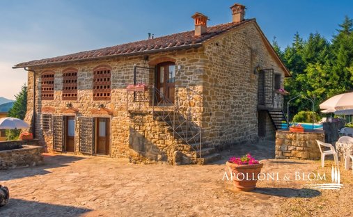 House in Pelago, Tuscany, Italy 1
