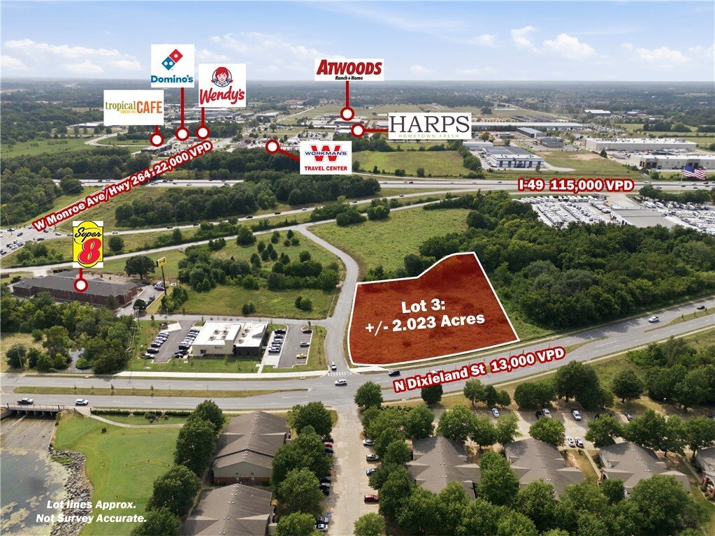 Terreno a Lowell, Arkansas, Stati Uniti 1 - 15638455