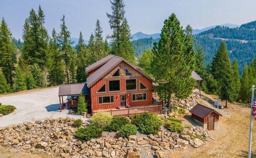 House in Pinehurst, Idaho, United States 1