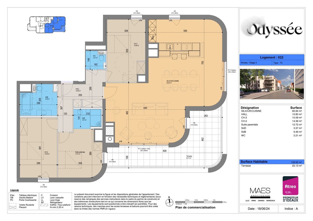 Apartment in Zone Industrielle-Forêt, Le Touquet-Paris-Plage, France 5 - 18665482