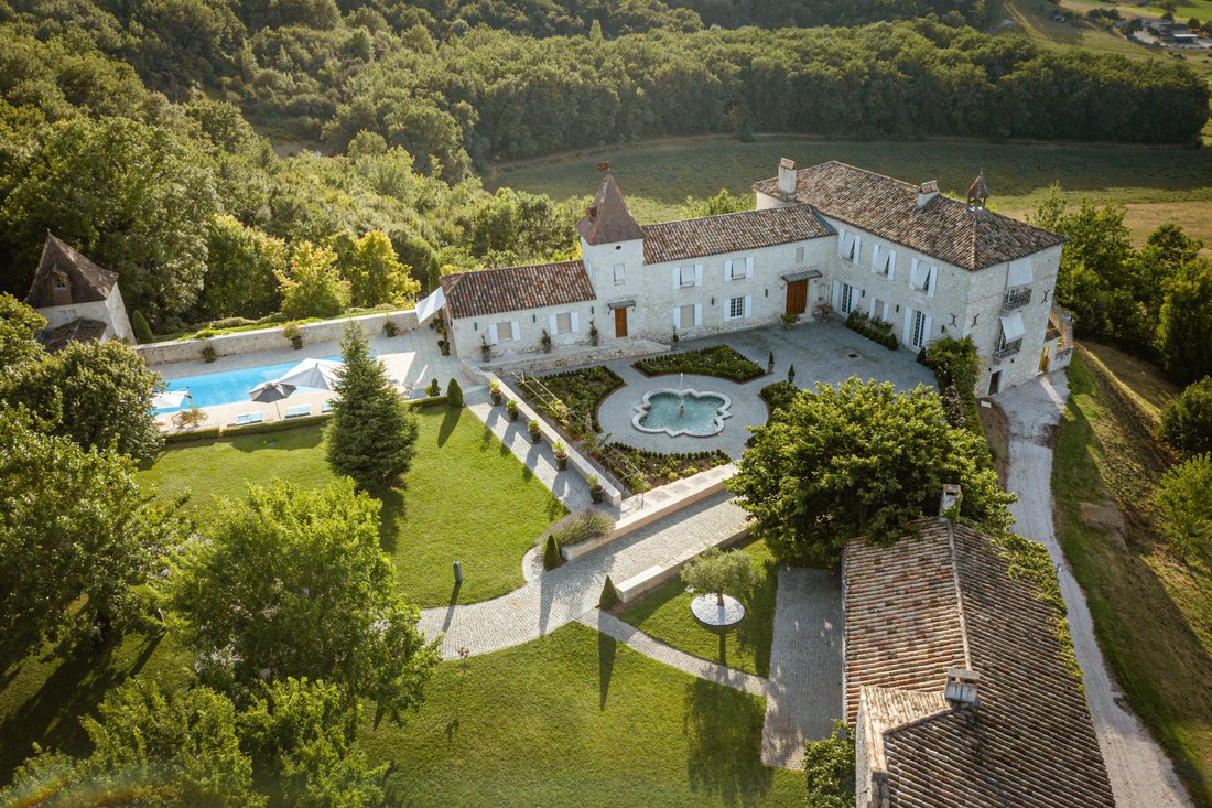 Castle in Roquecor, Occitania, France 1 - 18666487