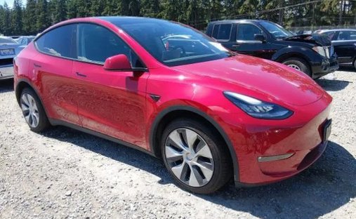 2021 Tesla Model Y Long Range Sport Utility 4D in Portland, OR, United States 1