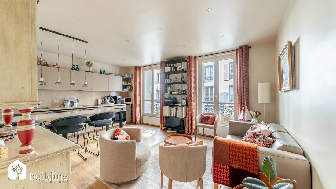 Apartment in La Fourche-Guy Môquet, Paris 17e Arrondissement, Paris 5 - 18666324