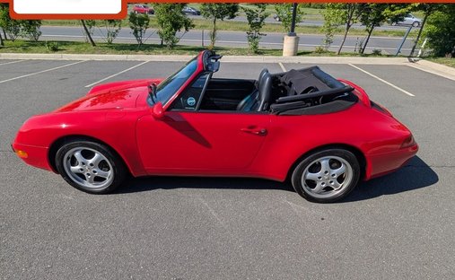 1995 Porsche 911 Carrera Cabriolet 2D in Ashburn, VA, United States 1