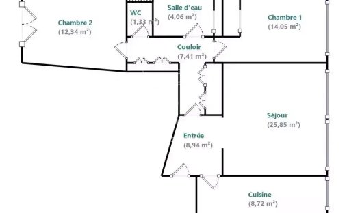 Apartment in Muette Nord, Paris 16e Arrondissement, Paris 1