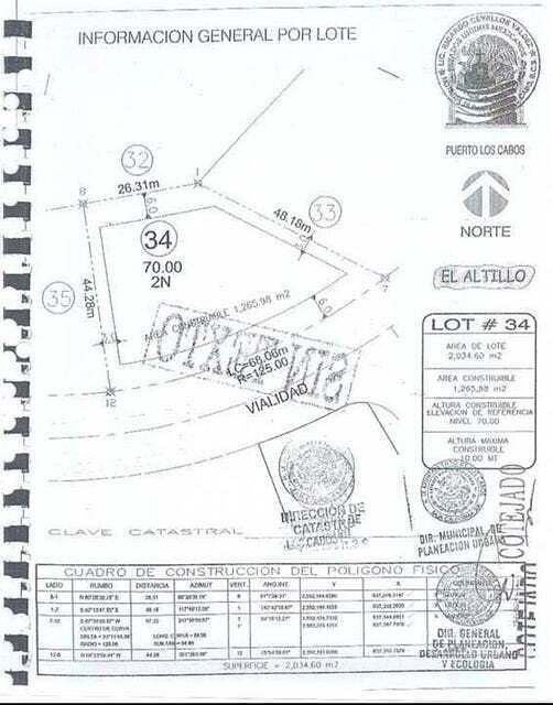 Land in San José del Cabo, Baja California Sur, Mexico 1 - 18664679
