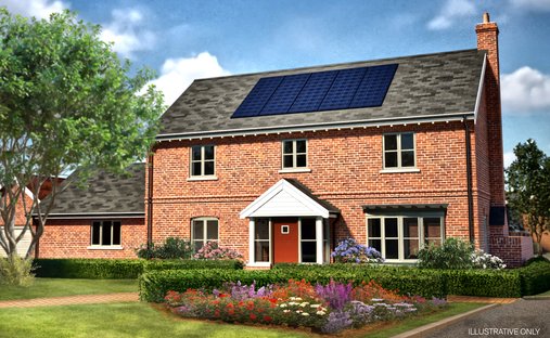 House in Hordle, England 1