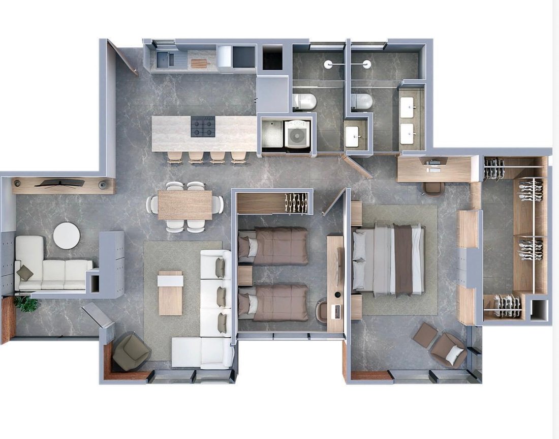 Apartment in Santa Catarina, Nuevo Leon, Mexico 3 - 18672377