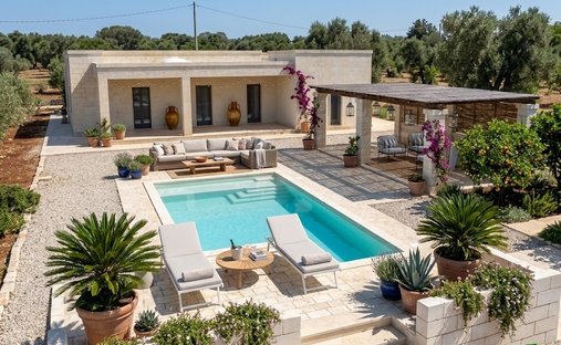 Villa in Ludovico Street - Corso Umberto I - Vittorio Emanuele Street, Ostuni, Apulia 1