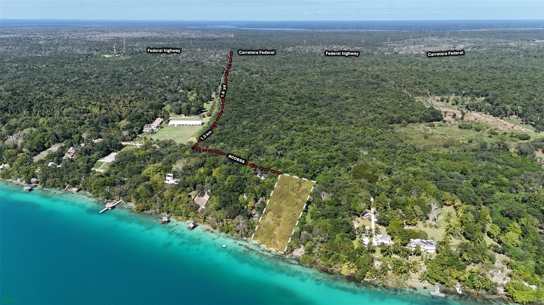 Terreno en Bacalar, Quintana Roo, México 4 - 17843142