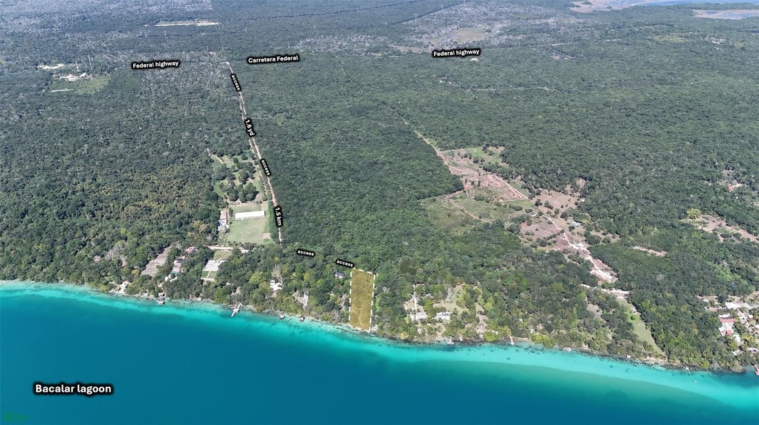 Terreno en Bacalar, Quintana Roo, México 5 - 17843142