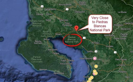 Terrain à Piedras Blancas, Puntarenas, Costa Rica 1