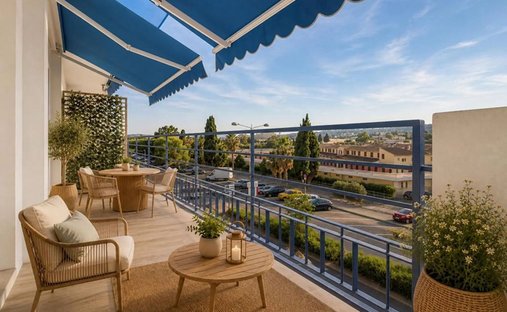 Apartamento en Val Fleuri-Montaleigne, Cagnes-sur-Mer, Francia 1