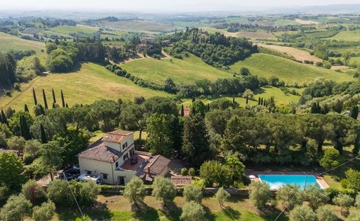 Villa in Siena, Toskana, Italien 1