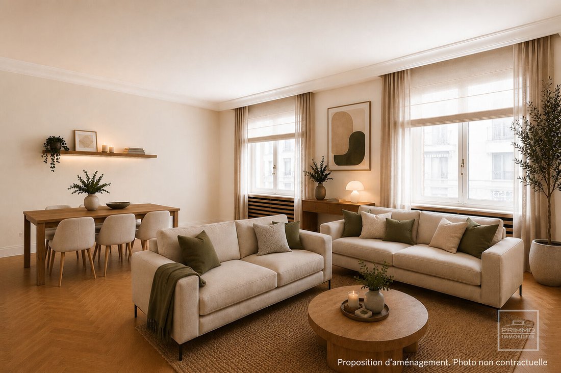 Apartment in Tête d'Or-Foch-Vitton, Lyon 6e Arrondissement, Lyon 1 - 18676443