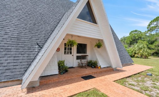 Corps de ferme à Chuluota, Florida, Floride, États-Unis 1