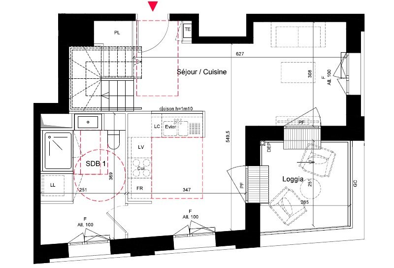 Apartment in Grand Clément, Villeurbanne, France 5 - 18675287