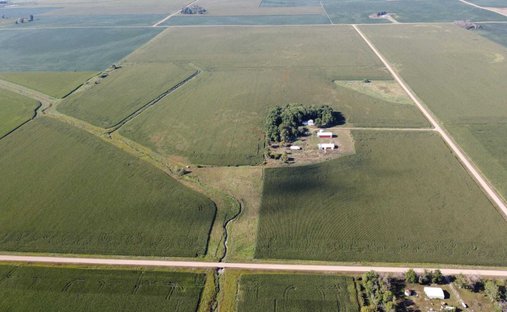 Terrain à Iona, Minnesota, États-Unis 1