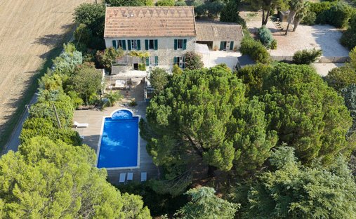 Maisons de campagne à Lamotte-du-Rhône, Provence-Alpes-Côte d'Azur, France 1