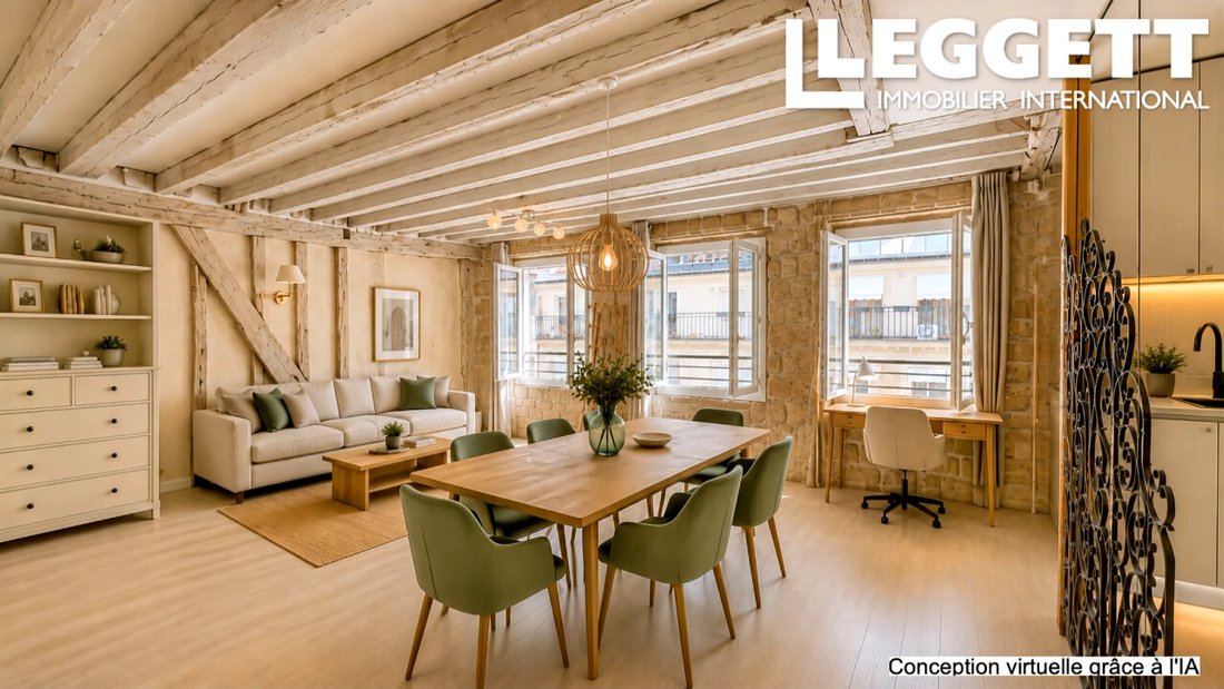 Apartment in Bastille-Popincourt, Paris 11e Arrondissement, Paris 3 - 18595464