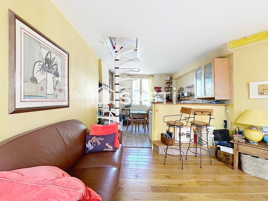 Apartment in Buttes Chaumont, Paris 19e Arrondissement, Paris 3 - 18679948