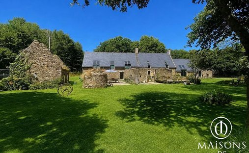 House in Pont-Aven, Brittany, France 1