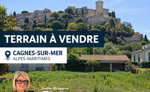 Land in Centre-Haut de Cagnes, Cagnes-sur-Mer, France 1