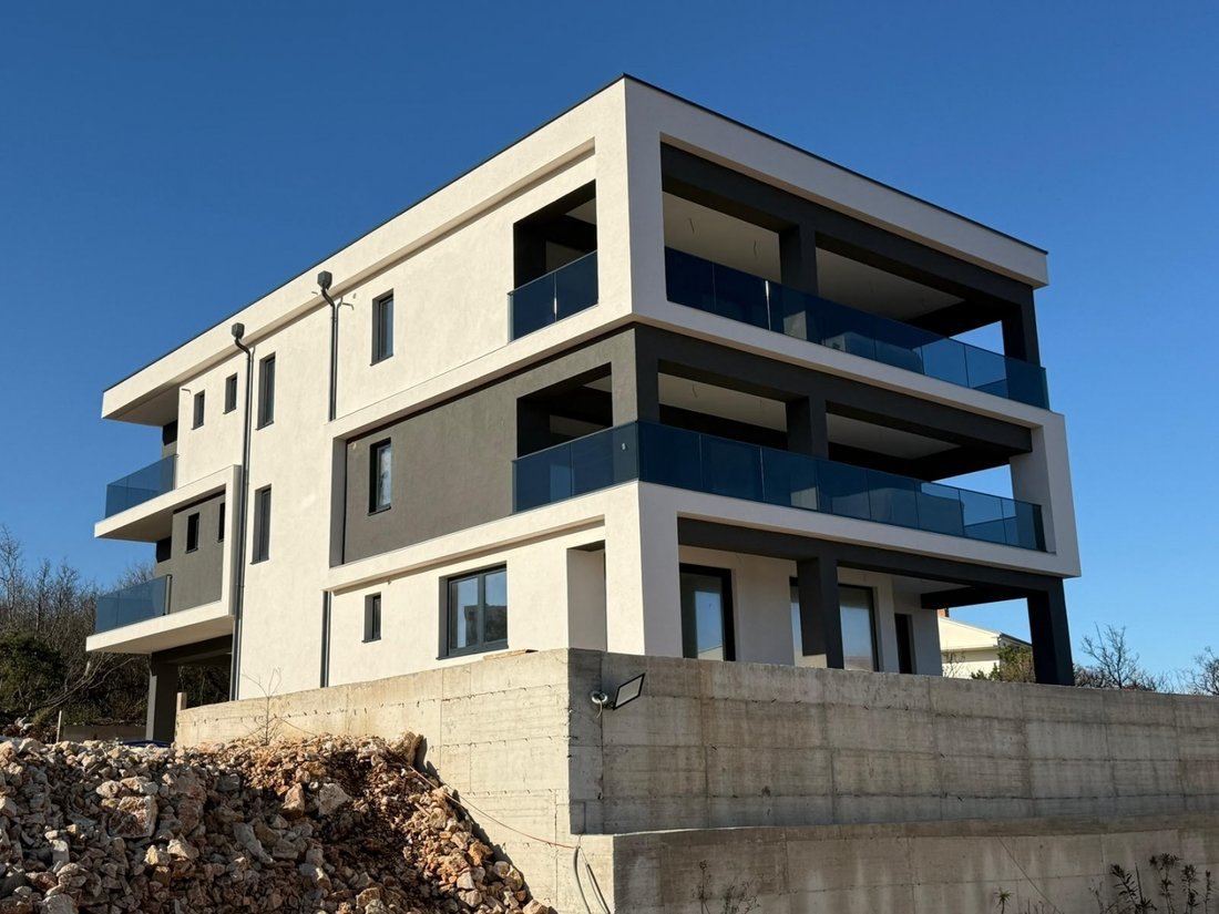 Apartment in Vrbnik, Primorje-Gorski Kotar County, Croatia 1 - 16023147