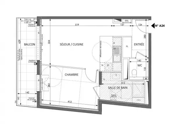 Apartamento en Supérieur, Beausoleil, Francia 5 - 15405000