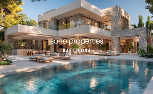 Villa in Les Corts, Barcelona, Spanien 1