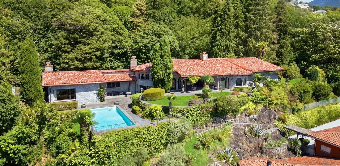 Villa a Ronco sopra Ascona, Ticino, Svizzera 1 - 17097437
