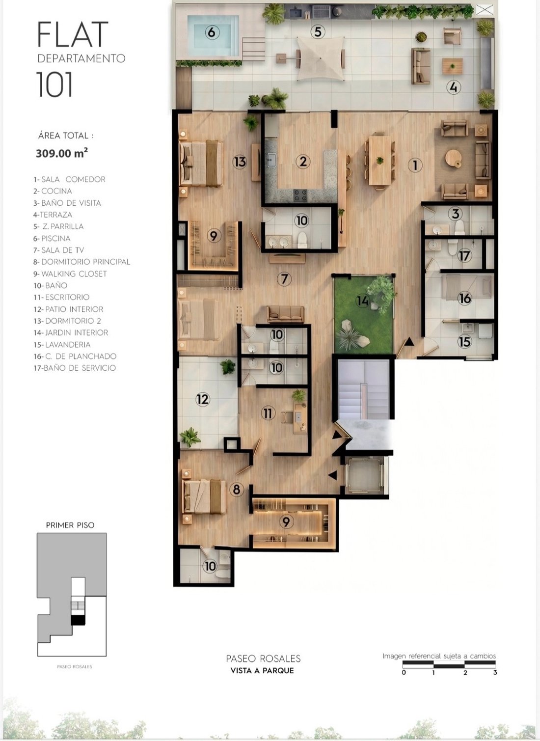 Apartment in Lima, Belarus 3 - 18688851