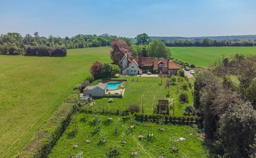 House in Gustard Wood, Wheathampstead, England 1