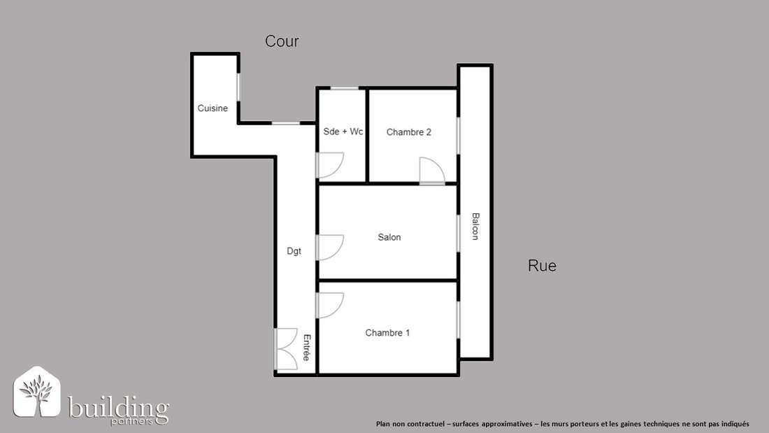 Apartment in Pereire-Malesherbes, Paris 17e Arrondissement, Paris 2 - 18687512